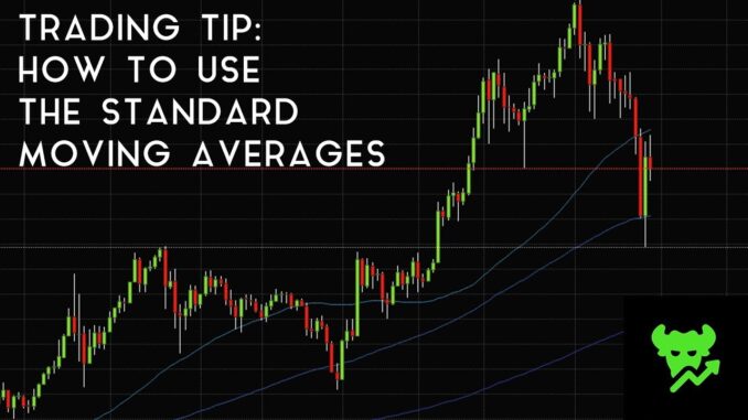 Trading Tip #1: How To Use The Standard Moving Averages (SMA)