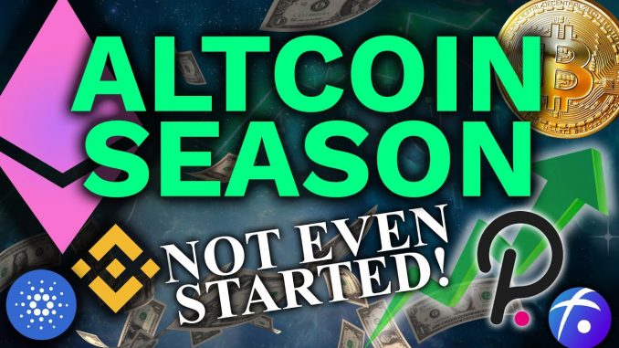 INDICATOR REVEALS WORLDS BIGGEST ALTCOIN SEASON AHEAD!! LIFE CHANGING WEALTH AWAITS!!