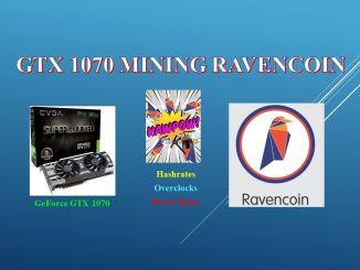 KAWPOW - GTX 1070 - Mining Ravencoin | Hashrates - Power Draw - Overclocks