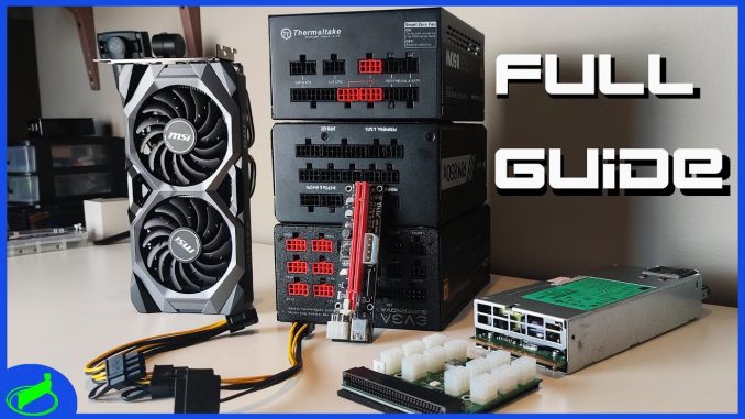 Using ATX Powersupplies For Your Mining Rig FULL GUIDE