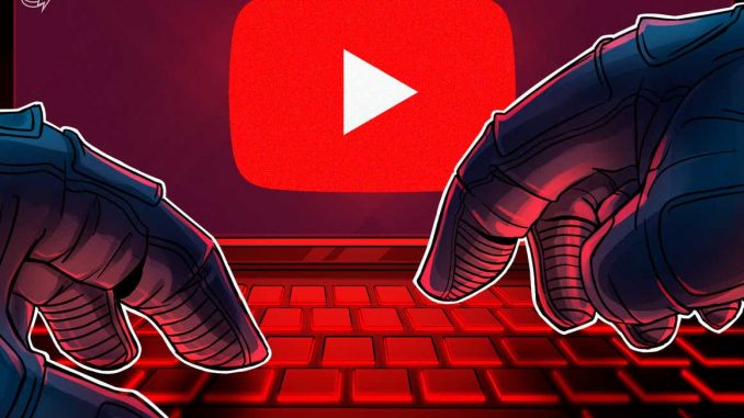 Crypto YouTubers fall victim to hacking and scamming attempt