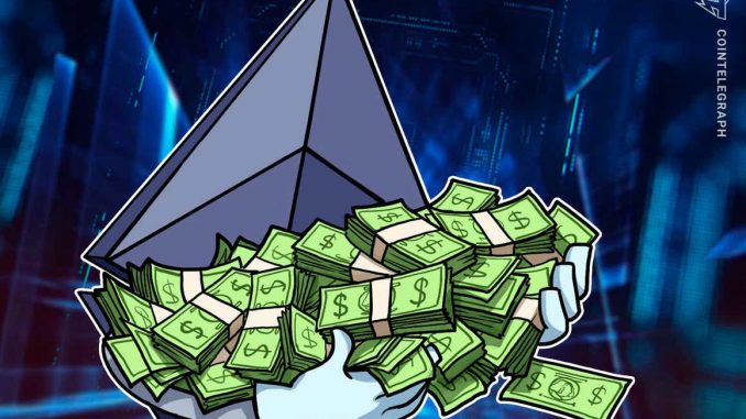 ETH to hit $20 trillion market cap by 2030: Ark Invest