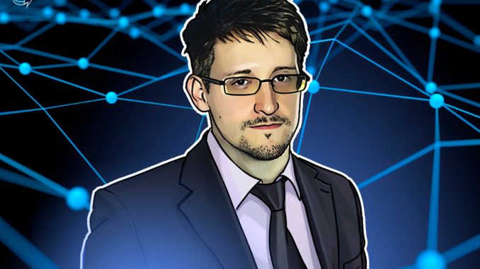 Edward Snowden reveals he was one of six who helped launch Zcash