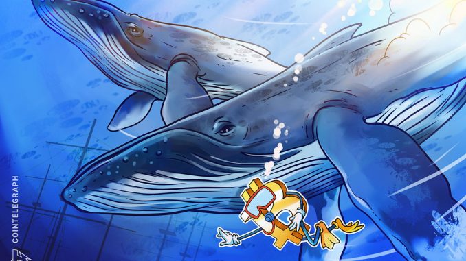 Bitcoin whales still 'hibernating' as BTC price nears $21K