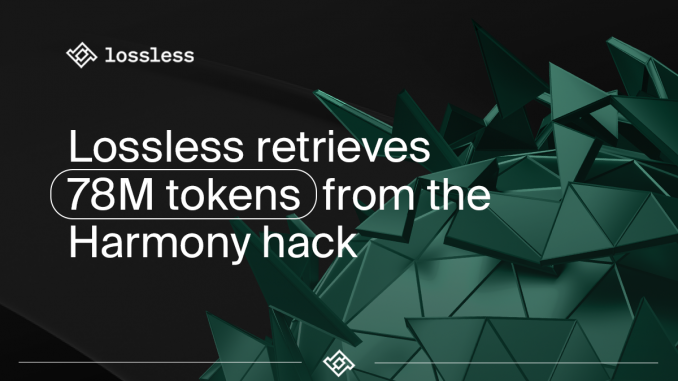 Harmony Hack: How Lossless Saved 78M Stolen Tokens