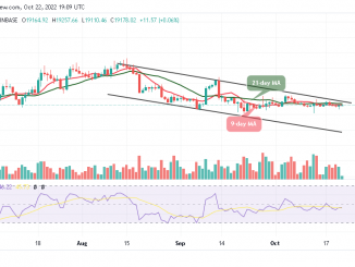 Bitcoin Price Prediction for Today, October 22: BTC/USD Rebounds Above $19,000 Level