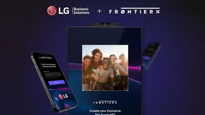 LG partners with FR0NTIERX for next-generation smart screen NFT displays