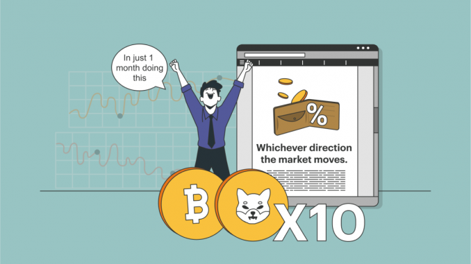 X10 Your Bitcoin and Shiba Inu in Just 1 Month Doing This