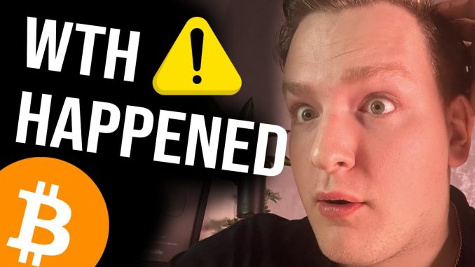 WTF HAPPENED TODAY... Crypto Minutes From Collapsing - Saved last minute let  @Ivan on Tech  Explain