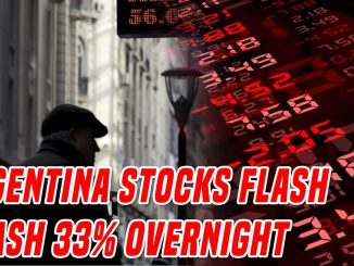 Argentina Stocks Crash 33% | The Contagion Has Just Begun