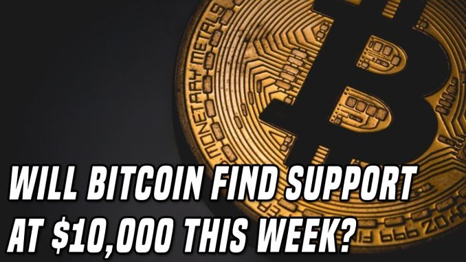 Bitcoin Heading For $10,000? | Global Stocks Continue To Sell-Off