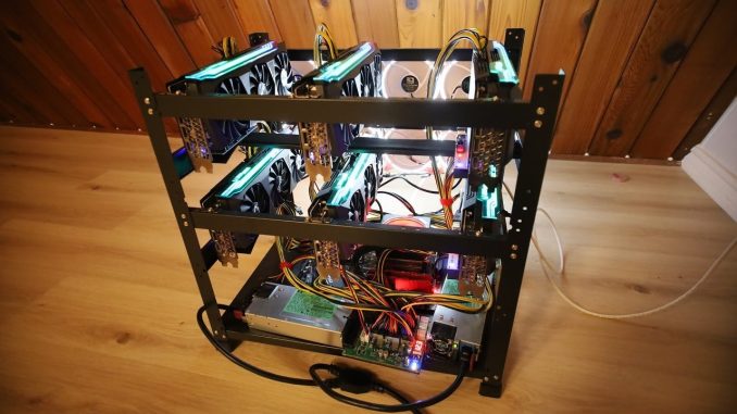 my wife said to turn on some mining rigs...