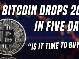 Bitcoin Drops 20% In Five Days | Will Crypto Awareness Carry Us Higher?