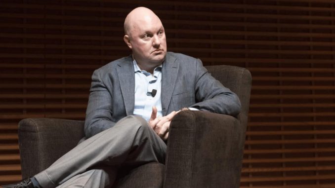 Ethereum Instead of Bitcoin, says Marc Andreessen