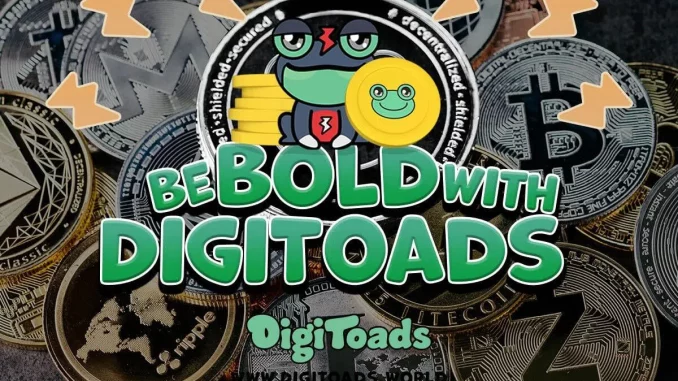 DigiToads (TOADS) – Revolutionary P2E meme coin joined by Chillz and IMPT