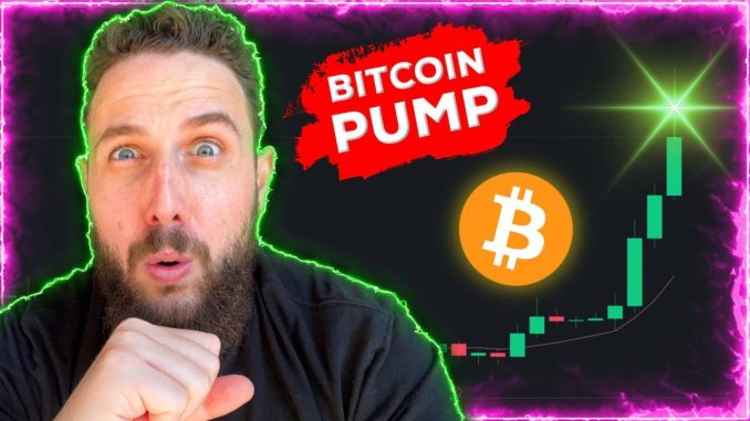 BITCOIN PUMPING RIGHT NOW!! (Watch Immediately!)