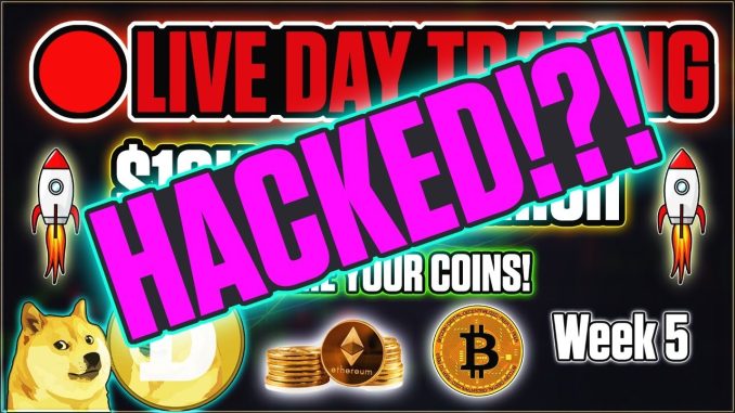 HACKED!?! 🔴 $10K to $1Million | Week 5 🔴 LIVE DAY TRADING!