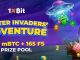 Join the Easter Invaders' Adventure slot tournament and win crypto prizes on 1xBit