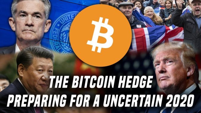 THE BITCOIN HEDGE | Preparing For An Uncertain 2020