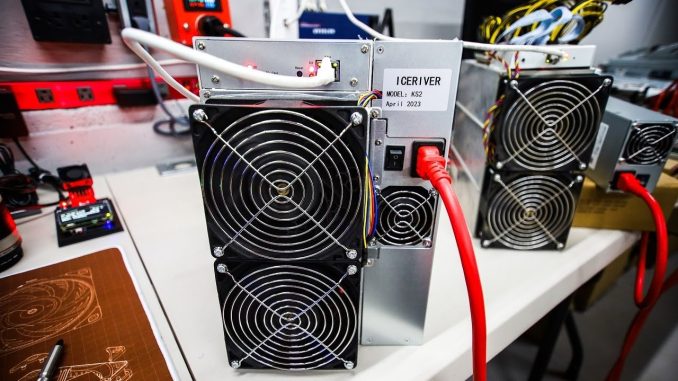 The Iceriver KS0 Kaspa miners are shipping now.