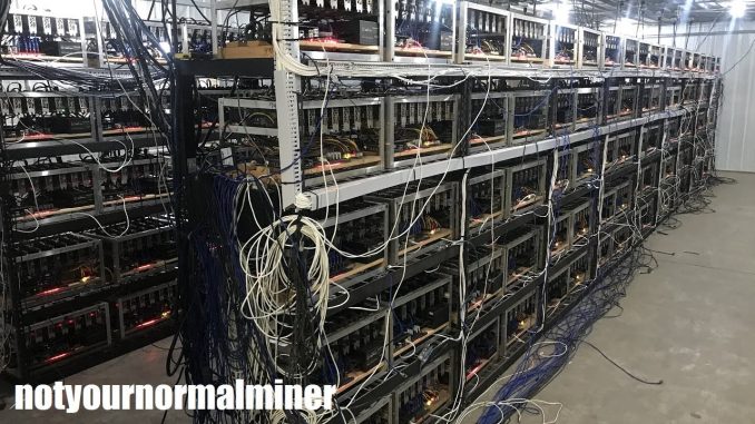 One of the biggest Ethereum Mining farms back then... holy crap
