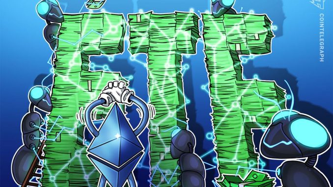 Following SEC delays, ARK Invest and 21Shares file for spot Ether ETF