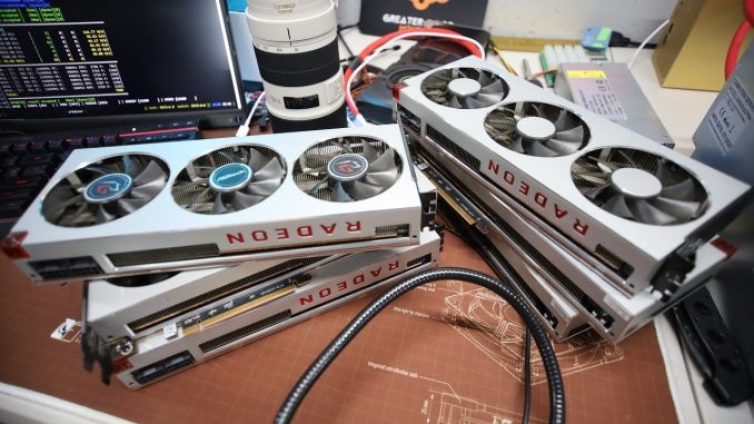 Please no CODE 43... Testing Radeon VII's Mining after shipment