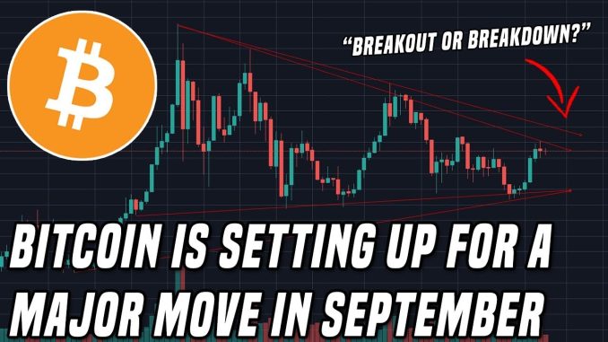 Bitcoin To $20,000 or $6,000? | September is the month to watch!