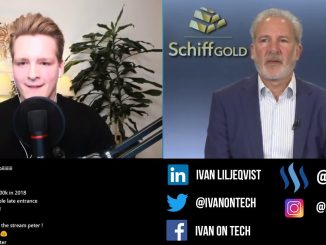 Ivan on Tech debates Peter Schiff - Bitcoin vs Gold, US Dollar Crash