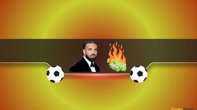 Here's How Much Bitcoin (BTC) Drake Lost After Argentina Qualified for Copa America's Final