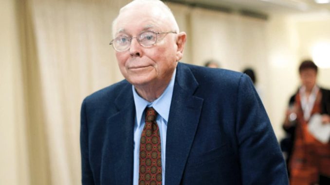 Here's How Many BTC Addresses Are 'Rich' By Charlie Munger's Definition