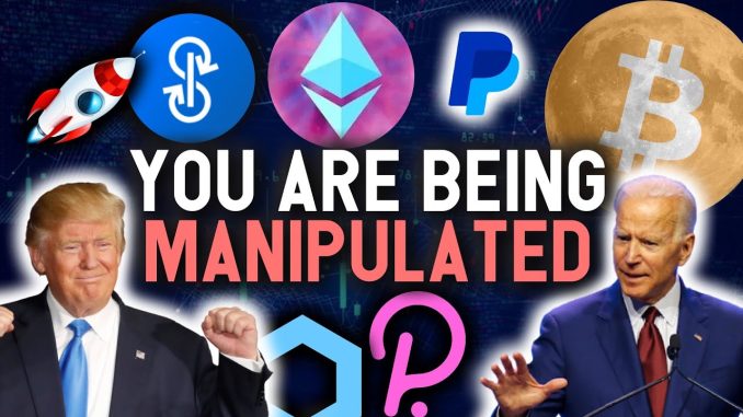 YOU ARE BEING MANIPULATED BY GREEDY BITCOIN WHALES