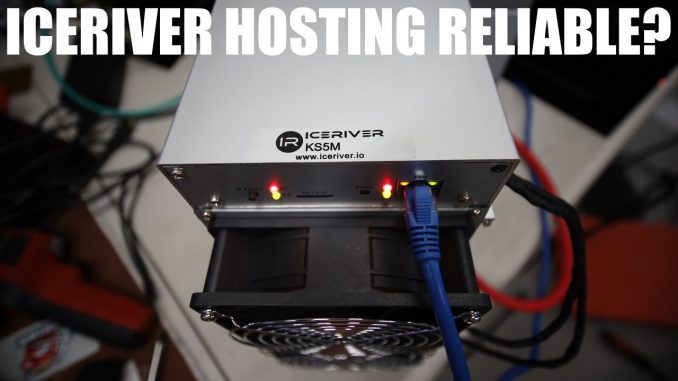 How does Iceriver's HOSTING Process Work for their KASPA Miners?