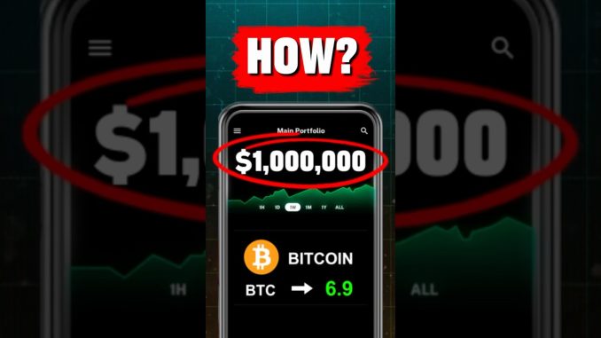 How Much Bitcoin to Become a MILLIONAIRE? 🤑