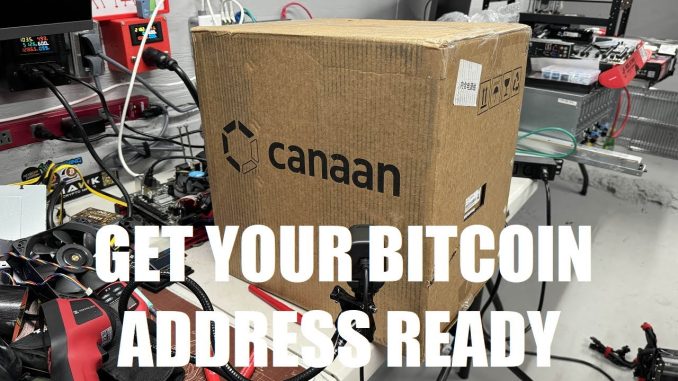 BITCOIN TO THE MOON! New Bitcoin Miner Canaan A15 PRO UNBOXING LIVE