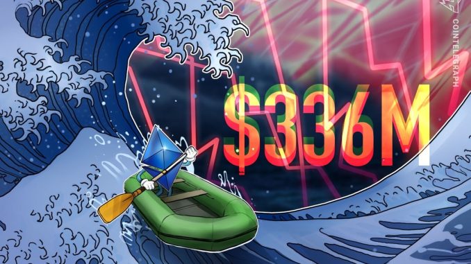 ETH falling by 20% may trigger $336M in DeFi liquidations — Web3 exec