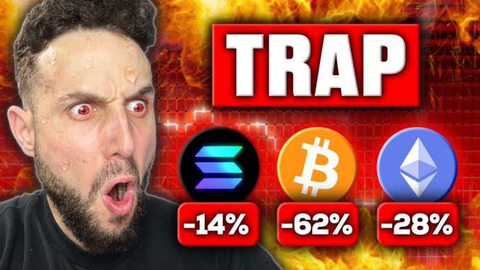 This Crypto Crash is a TRAP! (What Will Happen Next?)