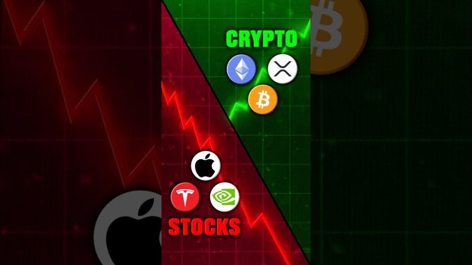 Crypto vs. Stocks 📈