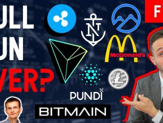 McDonalds Crypto? $10.7 Trillion Fund? Tron Mystery Solved? Everex Cardano PundiX Litecoin LN Ripple