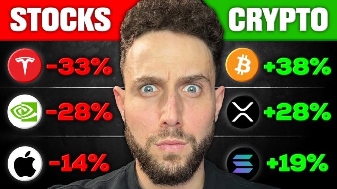 The Secret Reason Crypto Is Outperforming Stocks