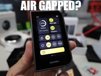 Better than TANGEM Wallet?! Goldshell Wallet Review