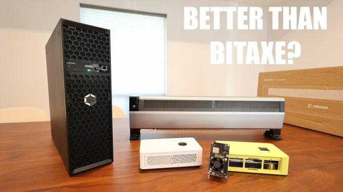 Comparing the Canaan Avalon Q to these OTHER Bitcoin "Solo" Miners.