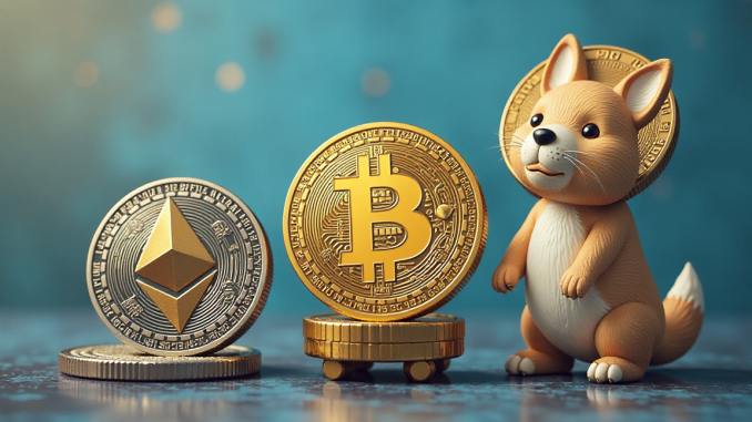 Bitcoin, Ethereum, XRP and Dogecoin rise in June rally