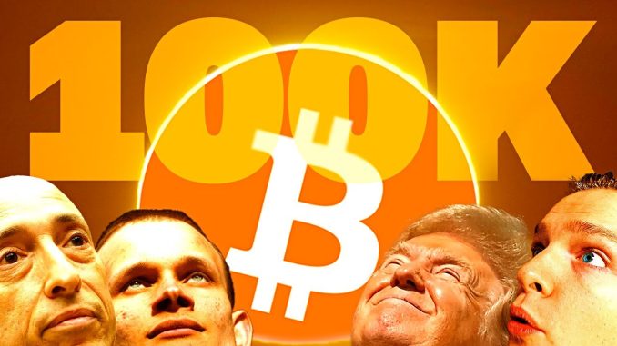 BITCOIN 100K SONG 🎶🪘🎧 @IvanOnTech ft Donald Trump, Michael Saylor, Gary Gensler, Vitalik  et al
