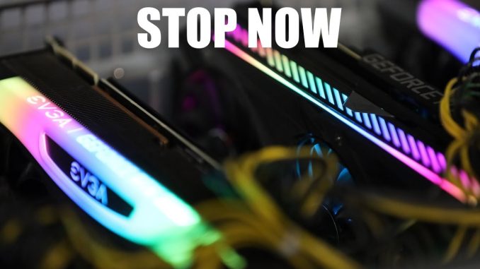 GPU SPEC MINERS ARE YOU STILL MINING TO AN EXCHANGE?