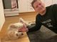 Golden Retriever Dima Loves Belly Rubbies - Ivan on Tech