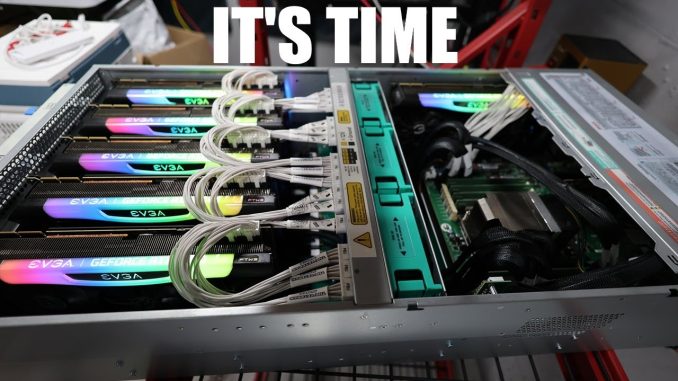 TIME TO MAKE MONEY WITH THIS "Ai" GPU SERVER!