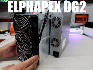 POWER DRAW testing Elphapex DG2 (hashrate giveaway solo mining Dogecoin...)