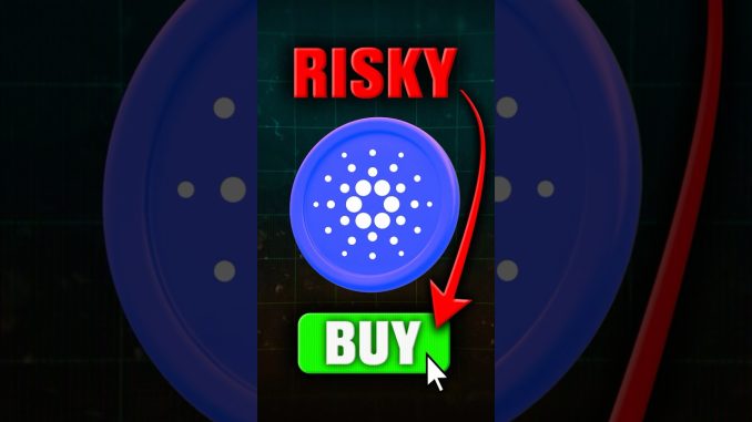 Risks Of Buying Cardano 😳