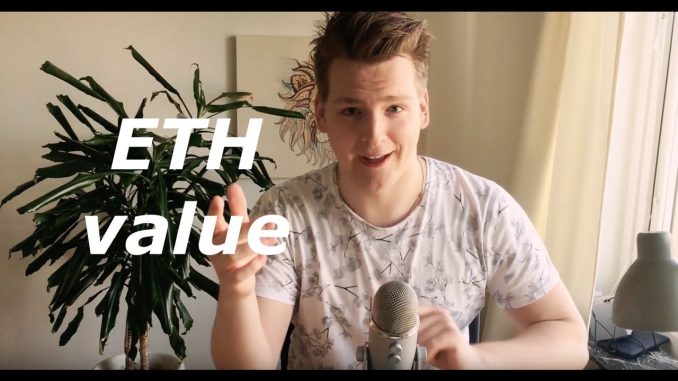 Value of Ethereum. Programmer explains.